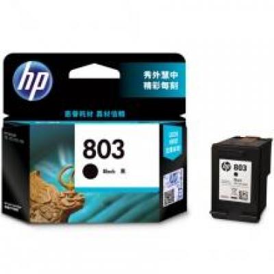 惠普（HP）F6V21AA 803 黑色墨盒
